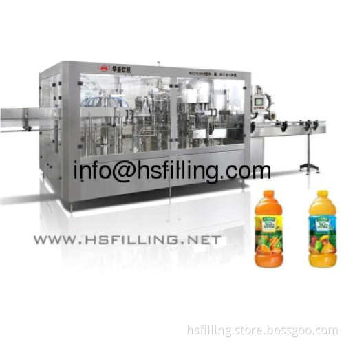 Hot Filling Bottle Juice Filling Machine
